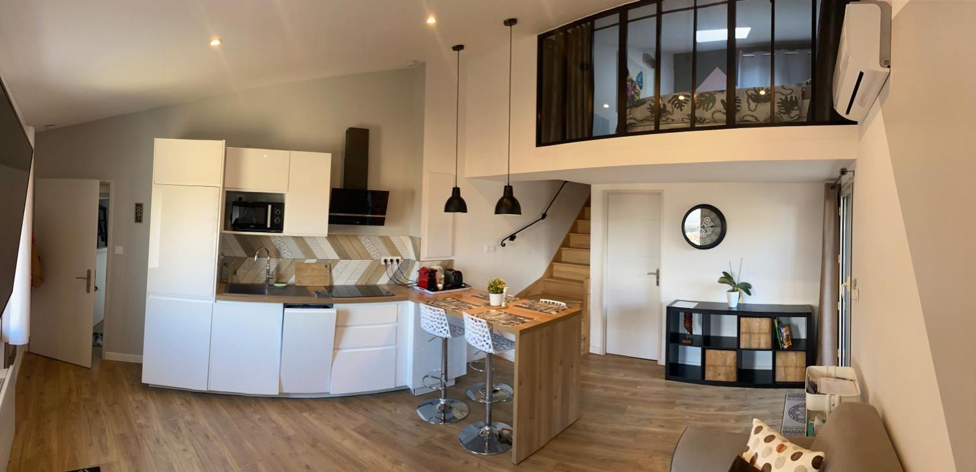 הייר Spacieux Duplex, Vue Mer Et Belle Terrasse מראה חיצוני תמונה