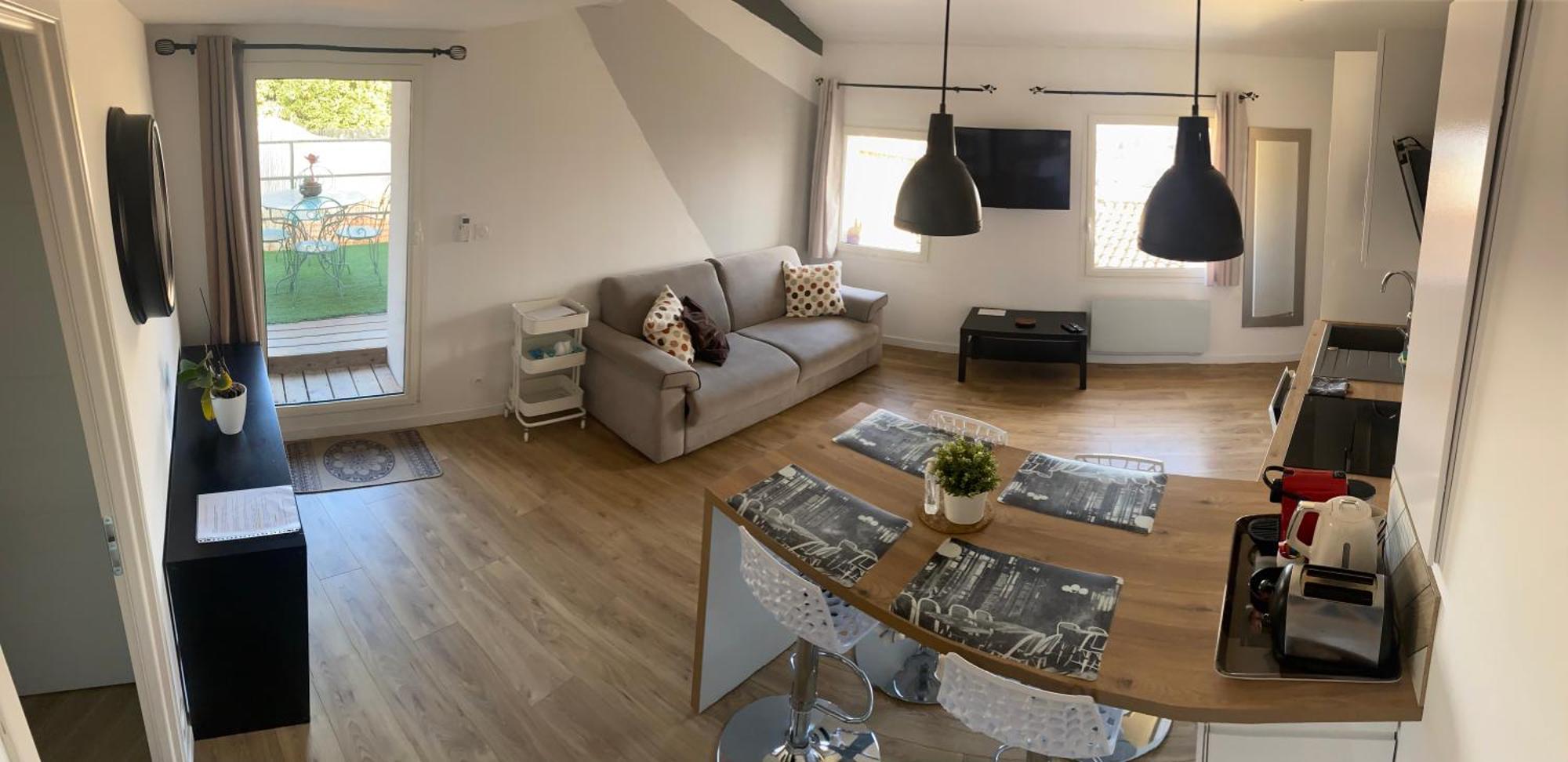 הייר Spacieux Duplex, Vue Mer Et Belle Terrasse מראה חיצוני תמונה